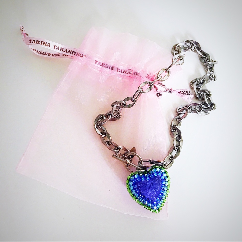 Tarina Tarantino Swarovski Crystal 💙 Necklace
